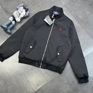 Reps Super Clone Ralph Lauren Coat Ash Cotton Pure Streetwear Embroidery