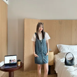 Luxury Aaa Miu Miu Denim Short Skirt