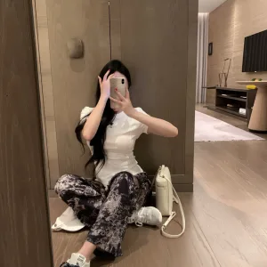Designer High Quality Dior Satin Trousers