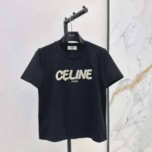High Quality Luxury Celine Short-Sleeved T-Shirt