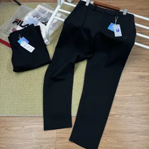 AAA Fila Trousers Black Running Spring