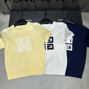 Aaa Givenchy Jacquard Short Sleeves