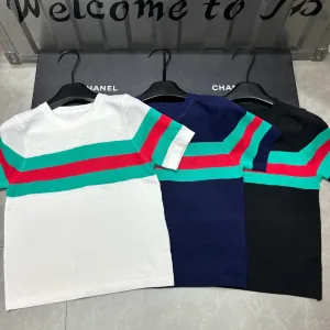 Luxury Gucci Jacquard Short Sleeves