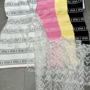High Quality Miu Miu Jacquard Shawl