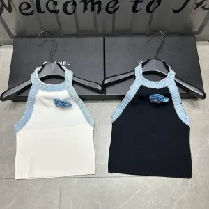 High Quality 1:1 Chanel Denim Vest