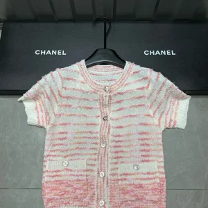 Luxury Chanel Short-Sleeved Shirts