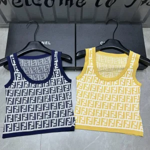Aaa Fendi Jacquard Vest