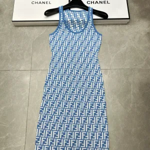 High Quality Fendi Jacquard Vest