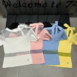High Quality Chanel Short Sleeves