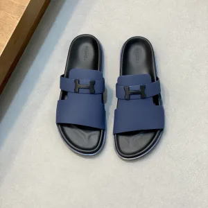 Luxury Aaa Hermès Cowhide Slippers