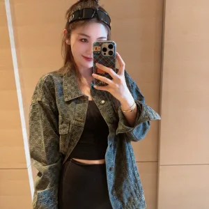 Designer Luxury Gucci Denim Outerwear