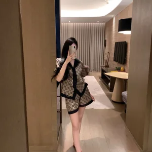 Aaa Luxury Gucci Jacquard Set