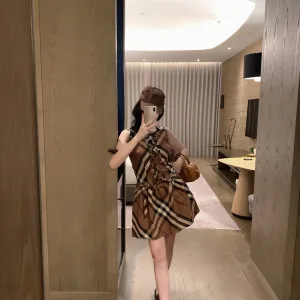 1:1 Burberry Cotton Dresses