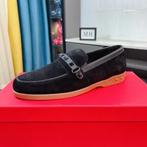 Luxury Valentino Calfskin Leather Shoes
