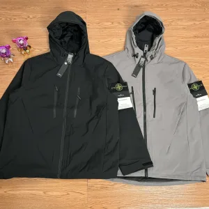 Reps Stone Island Jacket Red Exquisite Workmanship Street Style