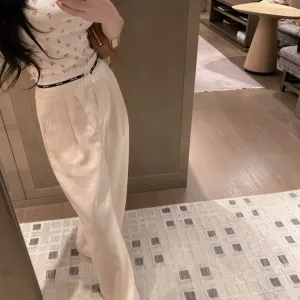 High Quality Miu Miu Lace Trousers