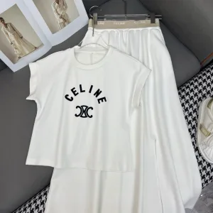 Aaa Designer Celine Midi Skirt