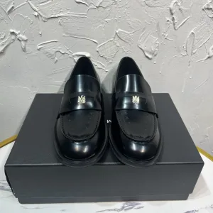 Reps High Quality Ami Derby Shoes Cowhide Spring Autumn Patch