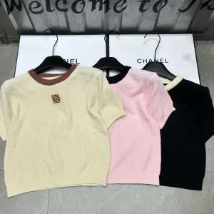 Aaa Designer Loewe Short Sleeves