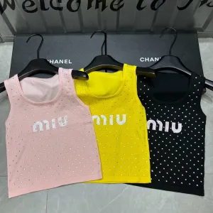 Aaa Miu Miu Stone Vest