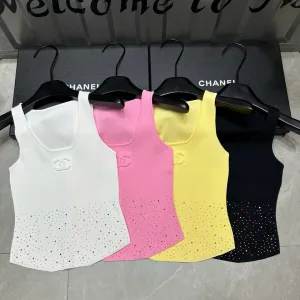 Designer Chanel Stone Vest
