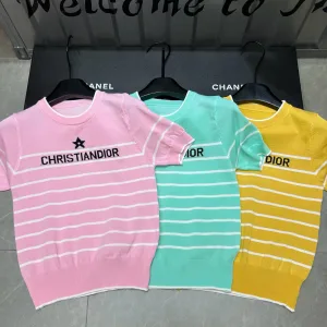 1:1 High Quality Dior Jacquard Short Sleeves