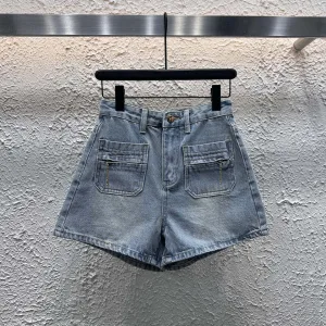 Luxury Celine Denim Shorts