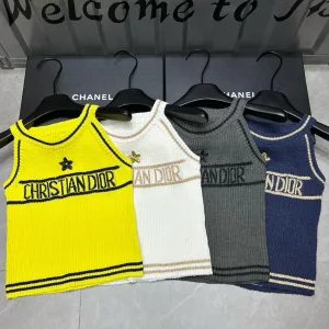 Aaa Designer Dior Jacquard Vest