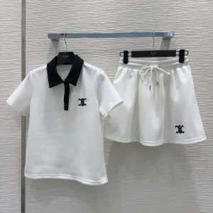 Designer Celine Short-Sleeved Shirt