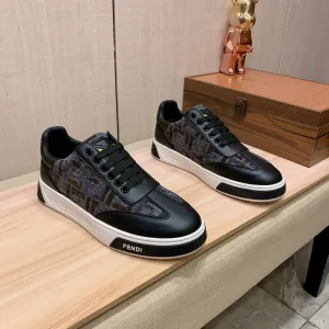 Luxury Fendi Cowhide Casual Shoes