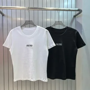 Designer High Quality Miu Miu Short-Sleeved T-Shirt
