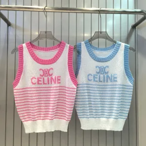 High Quality Celine Jacquard Vest