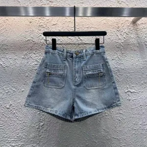 Designer 1:1 Celine Denim Shorts