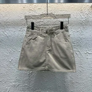 Aaa Luxury Chanel Denim Short Skirt