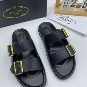 Luxury 1:1 Prada Rubber Slippers