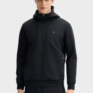High Quality Super Clone Fila Jacket Red Professional Outdoor Vibe Spring Autumn Slim Fit 3D Logo