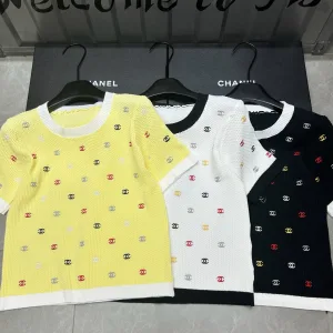 Luxury Chanel Short Sleeves