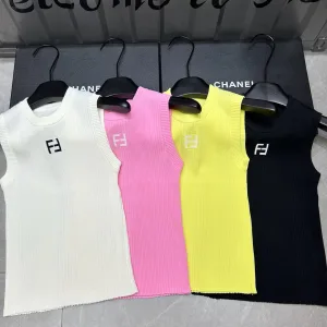 Aaa Fendi Jacquard Vest