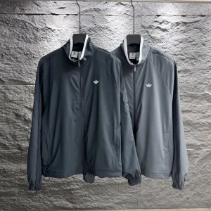 AAA Adidas Long-Sleeved Shirt Ash Cotton Pure