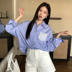 Designer Celine Lace Shirt