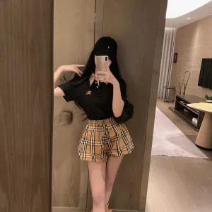 Aaa Luxury Burberry Short-Sleeved Shirts
