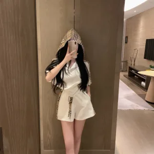 1:1 High Quality Burberry Plaid Short-Sleeved Shirts