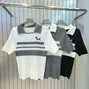 High Quality Designer Thom Browne Short Sleeves