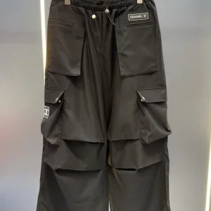 High Quality Chanel Leather Trousers