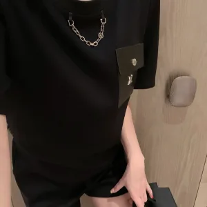 High Quality Louis Vuitton Leather Short-Sleeved Shirts