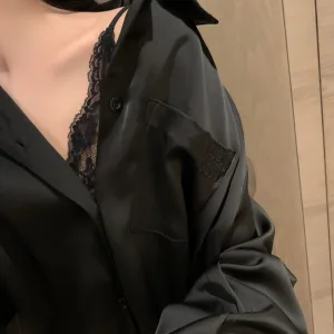 High Quality Loewe Satin Trousers