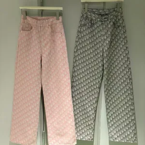 Designer Luxury Dior Jacquard Pants