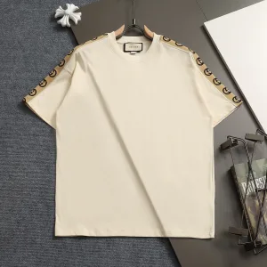 Designer Gucci Cotton Short-Sleeved T-Shirt For Spring