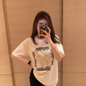 Luxury Designer Louis Vuitton Short-Sleeved T-Shirt