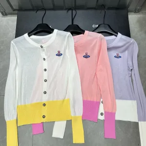 Designer High Quality Vivienne Westwood Wood Cardigan